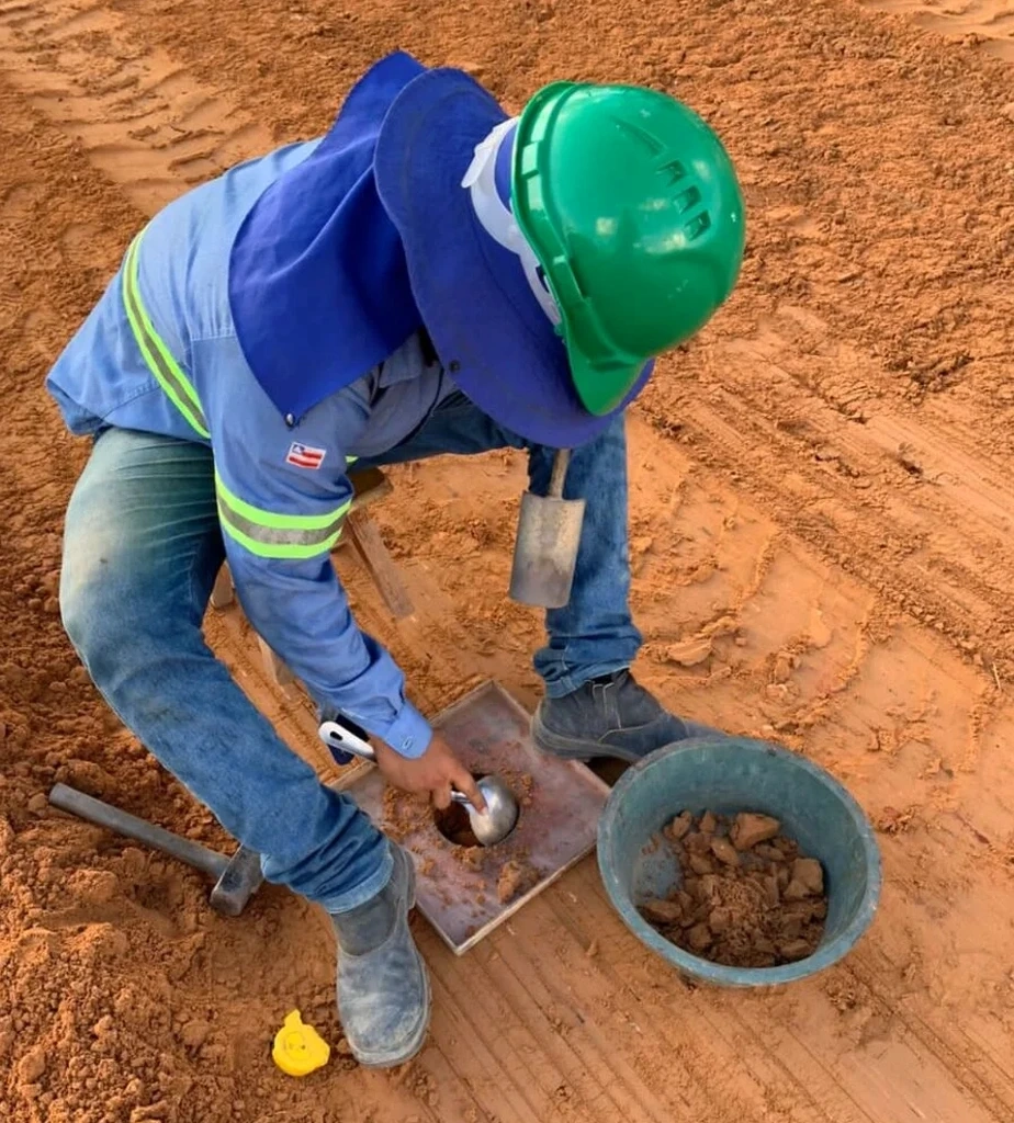 Field Density Testing (Sand Cone Method) in Los Angeles